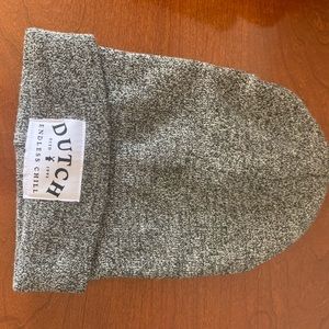 grey dutch bros beanie